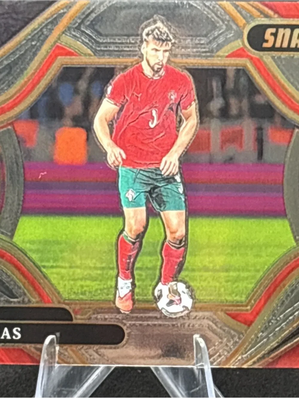 Panini Select Ruben Dias Soccer Trading Card - Snapshot